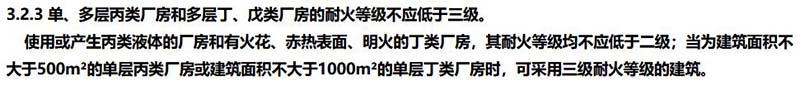 最新丙類廠房的消防要求